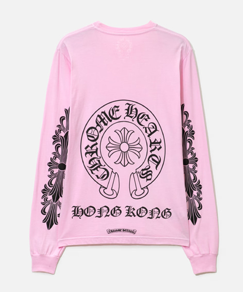 홍콩 포켓 롱 슬리브 티셔츠