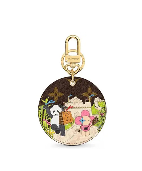 일러스트 차이나 월 크리스마스 백 참