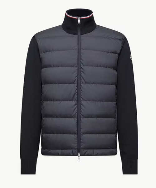 패딩 집업 코튼 가디건