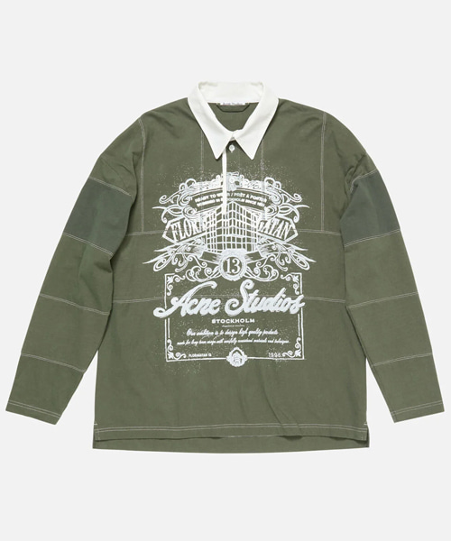 아트워크 프린트 폴로 티셔츠