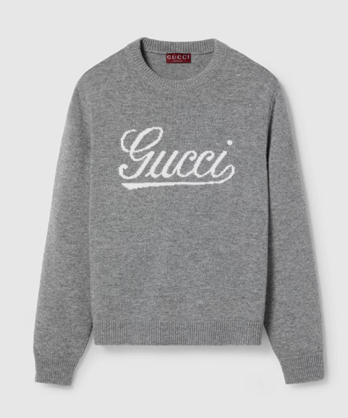 인타르시아 울 스웨터