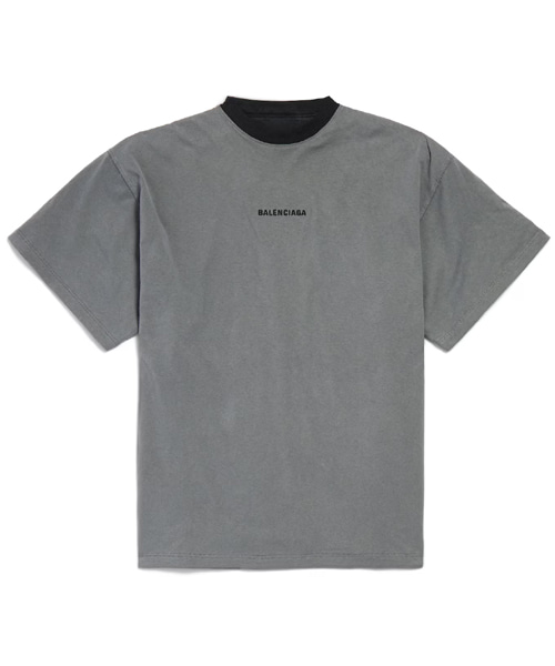 백 리버서블 오버사이즈 티셔츠