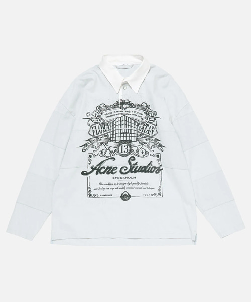 아트워크 프린트 폴로 티셔츠