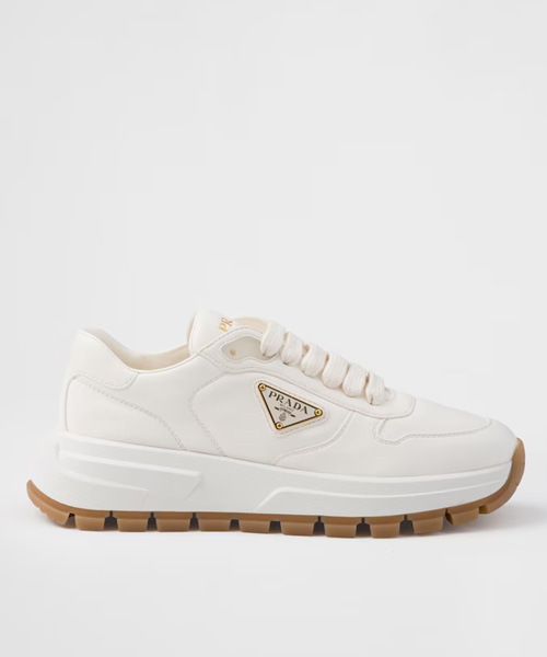 프랙스 01 가죽 스니커즈