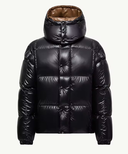 파라나 후드 숏 다운 재킷