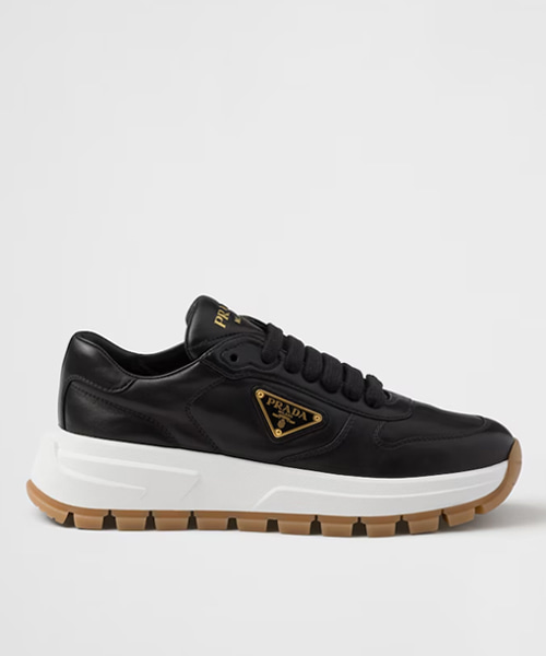 프랙스 01 가죽 스니커즈