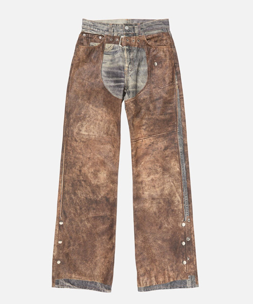 트롱프뢰유 챕스 프린트 레귤러 핏 진