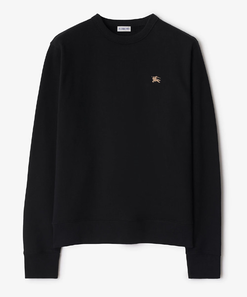 나이트 스탬프 코튼 스웨트셔츠