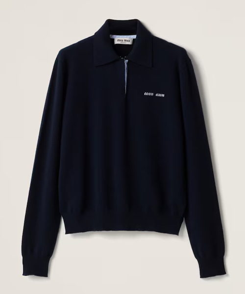 캐시미어 폴로 스웨터