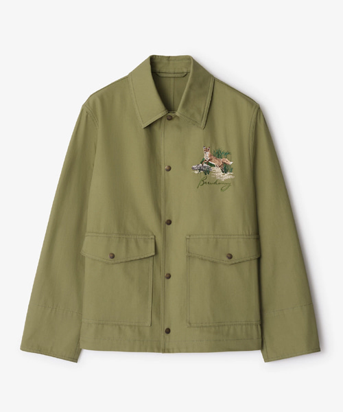 폭스 개버딘 자켓