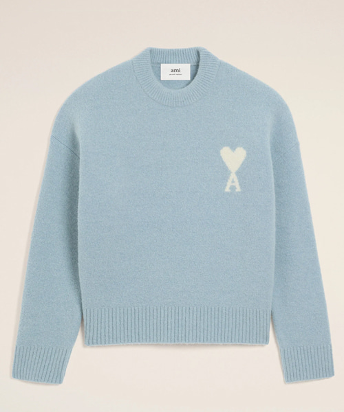 알파카 아미 드 꾀흐 크루넥 스웨터