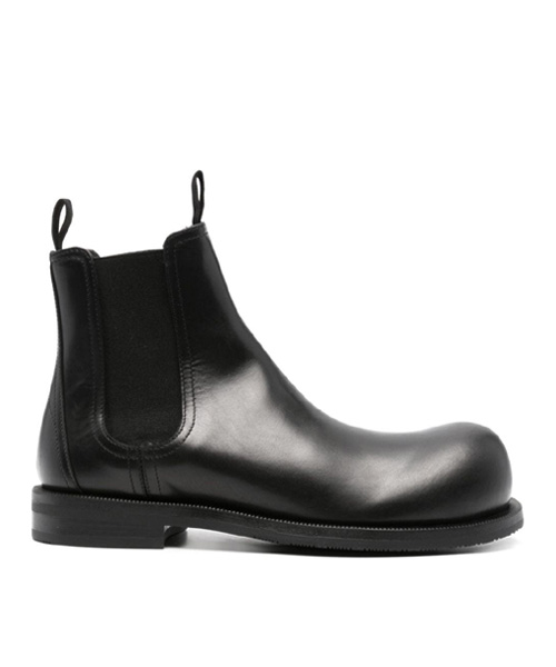 벌브 토 첼시 부츠