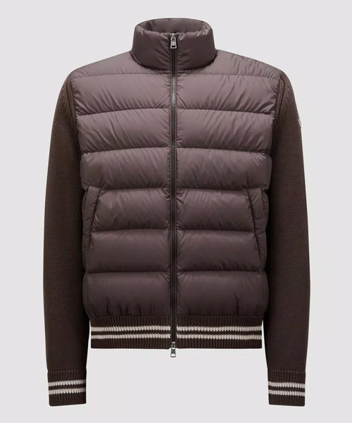 패딩 코튼 가디건