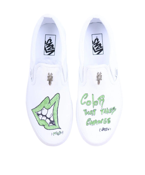 매티보이 핸드 페인팅 반스 슬립온