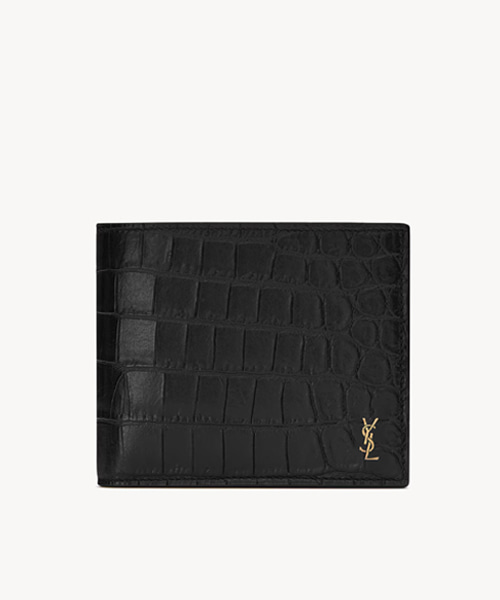 크로커다일 엠보스드 CASSANDRE 이스트 웨스트 지갑