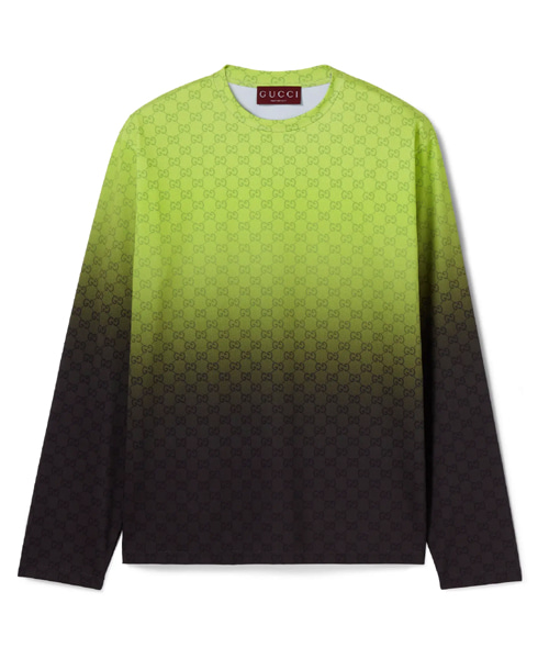 프린트 코튼 저지 티셔츠