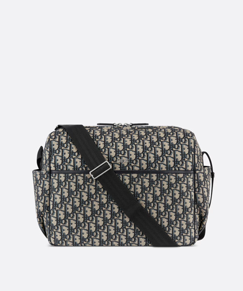 오블리크 자카드 체인징 백