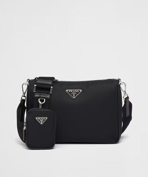 리나일론 및 사피아노 가죽 숄더백