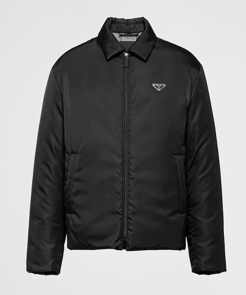 리나일론 크롭 다운 재킷