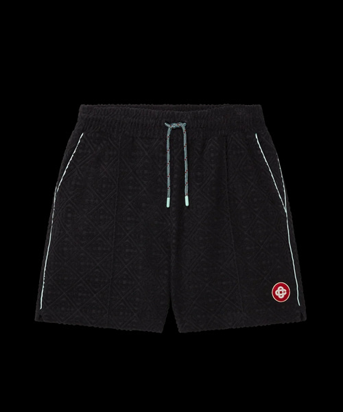 모노그램 자카드 타월링 쇼츠