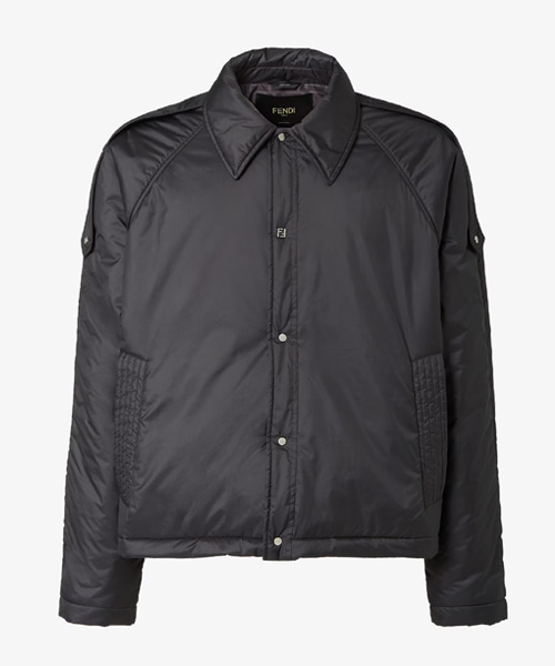 FF 개버딘 블루종 재킷