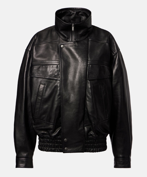 레더 보머 자켓