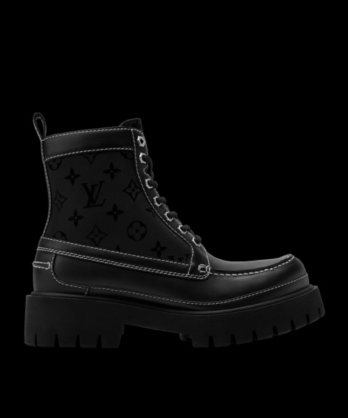 LV 리믹스 앵클 부츠