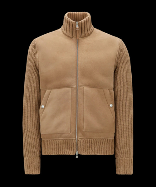 울 & 셔링 가디건