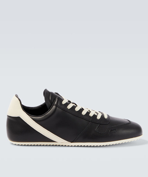 미니멀 레더 스니커즈