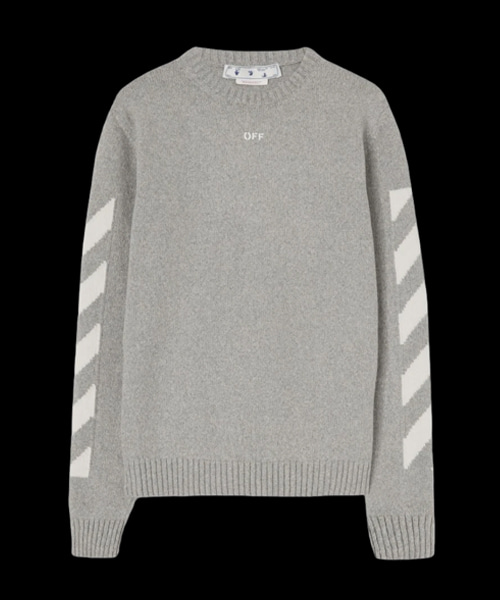 다이애그 애로우 니트 크루넥