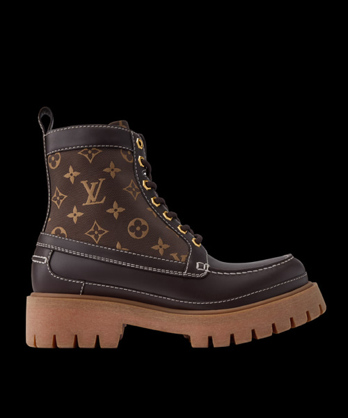 LV 리믹스 앵클 부츠