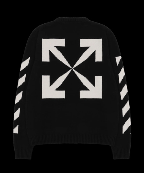 다이애그 애로우 니트 크루넥
