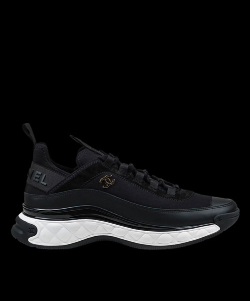 컬러 믹스 파이버 스니커즈