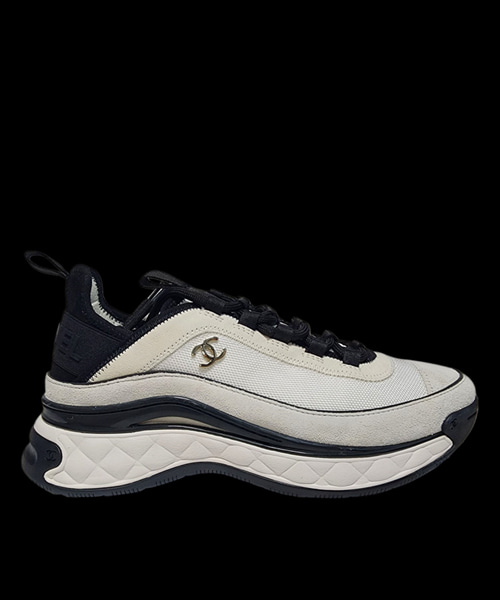 컬러 믹스 파이버 스니커즈