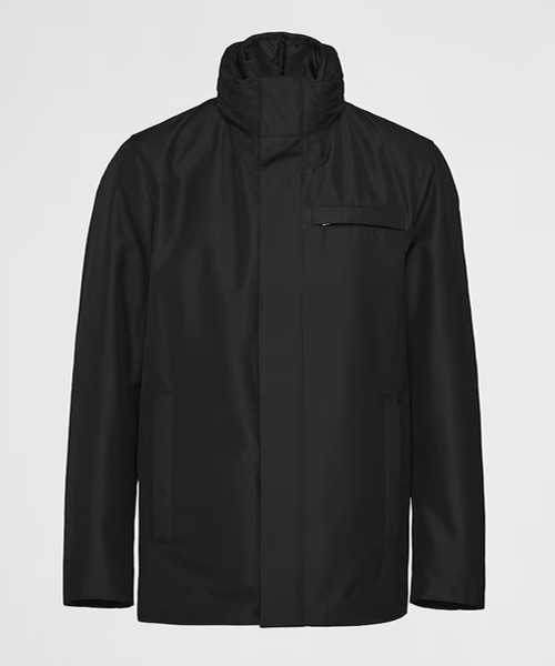 테크니컬 패브릭 블루종 자켓