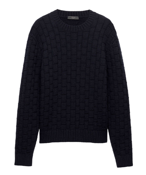 캐시미어 크루넥 스웨터