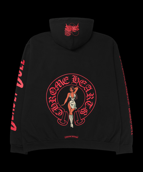 데들리 돌 후드 집업 자켓