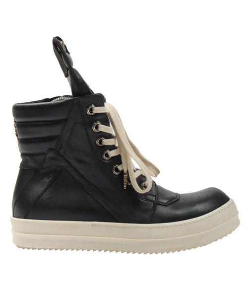 x RICK OWENS지오바스켓 스니커즈