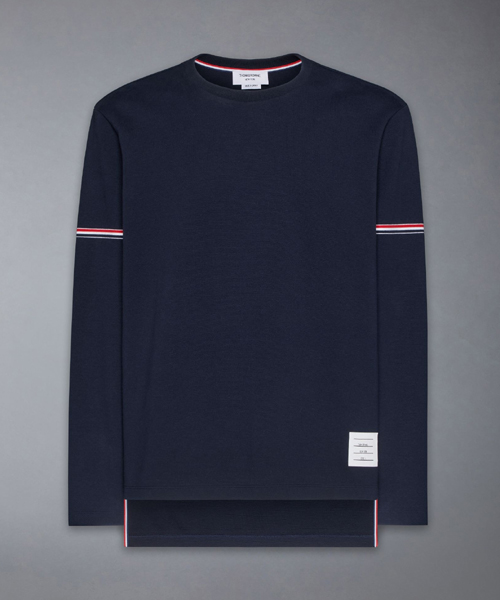 코튼 럭비 롱 슬리브 티셔츠