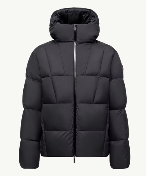 후사인 후드 숏 다운 자켓