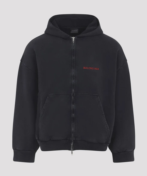 드라이 플리스 집업 후디