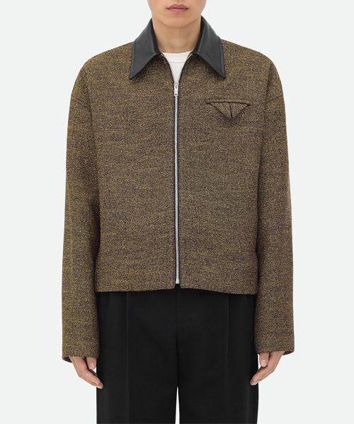 코튼 프리제 블루종