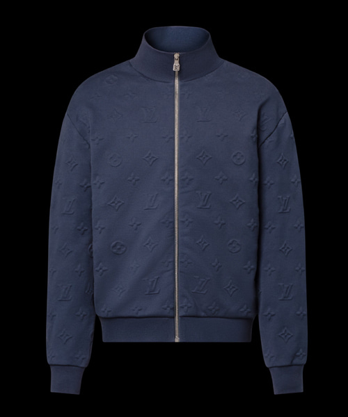 모노그램 엠보스드 트랙 톱