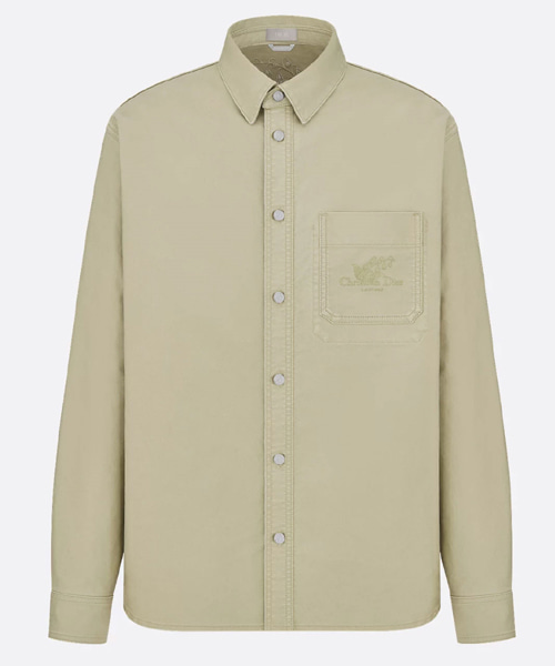 코튼 트윌 은방울꽃 셔츠