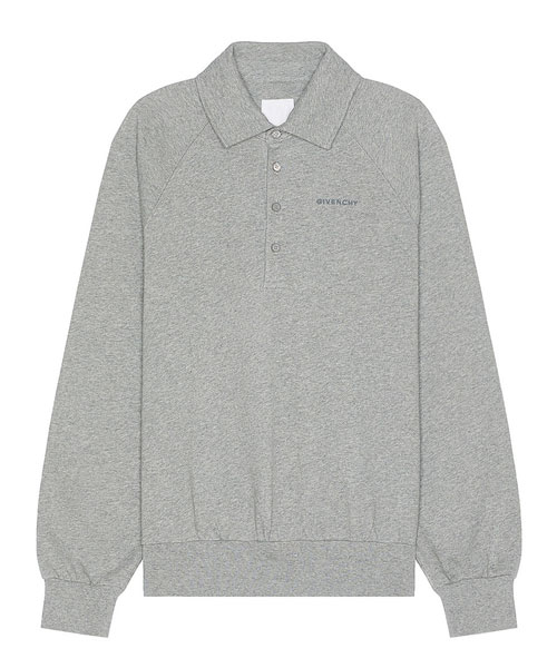 로고 자수 버튼 코튼 폴로 셔츠