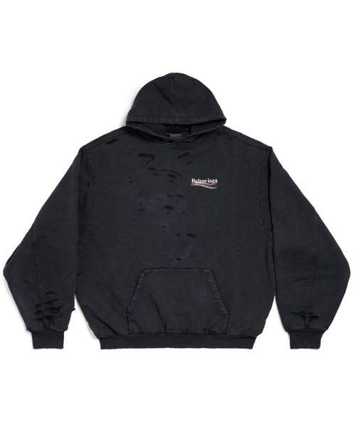 폴리티컬 캠페인 레이어드 후디