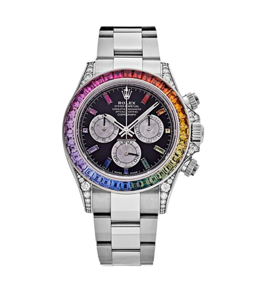 코스모그래프 데이토나 레인보우 (화이트 골드) 40mm