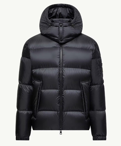 COUYERE 후드 숏 다운 재킷