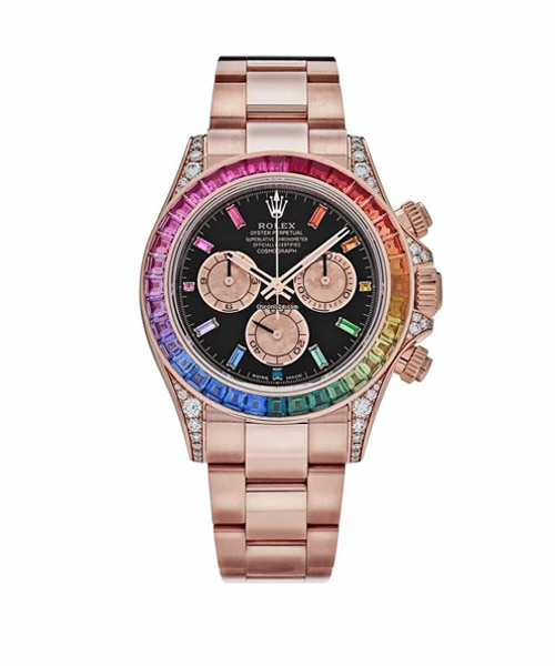 코스모그래프 데이토나 레인보우 (에버로즈 골드) 40mm