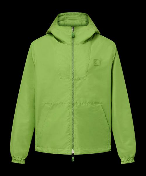 다미에 자카드 리버서블 윈드브레이커